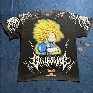 Civil Regime DBZ Super Saiyan Trunks Oversized T-Shirt